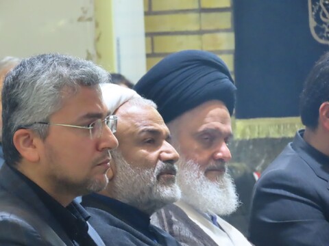 مراسم شهادت حضرت زهرا(س) در شبانکاره با حضور آیت الله حسینی بوشهری