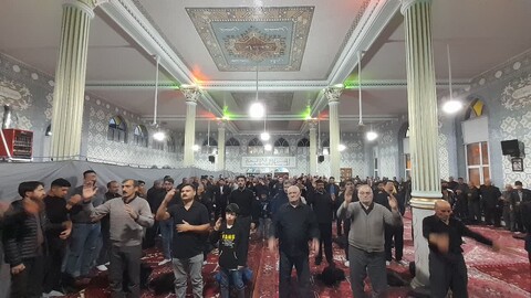 تصاویر/ مراسم عزاداری حضرت فاطمه(س) در شهرستان اسکو