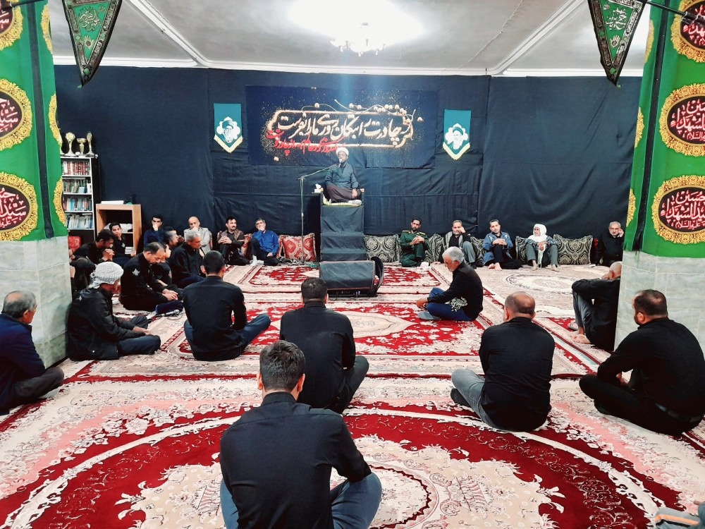 مراسم عزاداری حضرت فاطمه زهرا سلام الله علیها در روستای ارنگو پایین