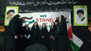 تصاویر/ کرگل؛ دارالقرآن مرکزی زینبیہ کے تحت ایام فاطمیہ اور فلسطین کی حمایت میں مجلسِ عزاء کا اہتمام