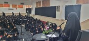تجمع دختران فاطمی در مدرسه علمیه حضرت زینب(س) آران و بیدگل