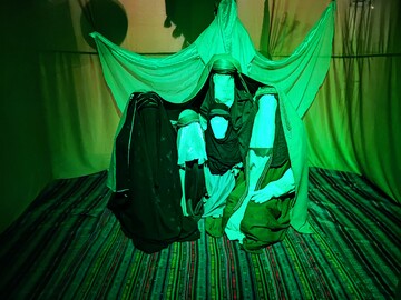 تصاویر/ اولین نمایشگاه تجسمی قلب الرسول