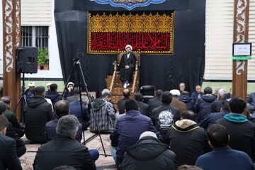 تصاویر / مراسم عزاداری سالروز  شهادت جانسوز حضرت فاطمه (س) در تکاب