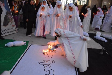 تصاویر/ مراسم عزاداری یاس‌های غزه در ماکو