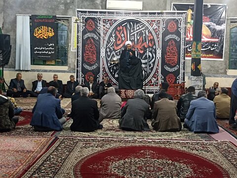 تصاویر/ عزاداری  مردم  پور احمدی  در شب شهادت حضرت فاطمه زهرا  (س)