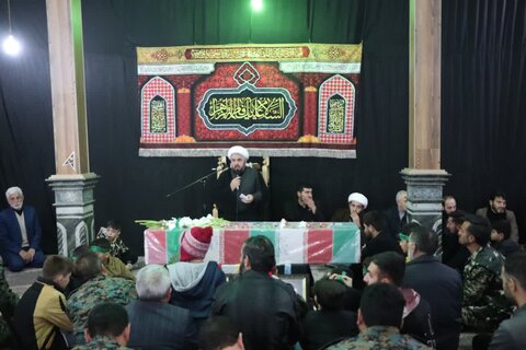 تصاویر/مراسم استقبال از شهید گمنام در مسجد حضرت ابوالفضل (ع) محله دانش آباد