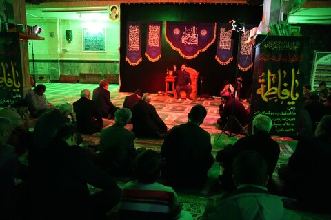 مجلس سوگواری شهادت حضرت زهرا(س)در مسجد المهدی (عج) فردیس
