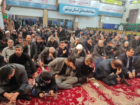 مراسم شهادت حضرت زهرا(س) در بوشهر