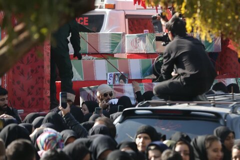 تصاویر/استقبال مردم اصفهان از کاروان اهالی بهشت