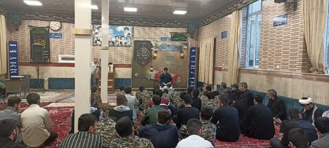 تصاویر/ مراسم عزاداری ایام فاطمیه در مدرسه علمیه امیرالمومنین(ع)تبریز