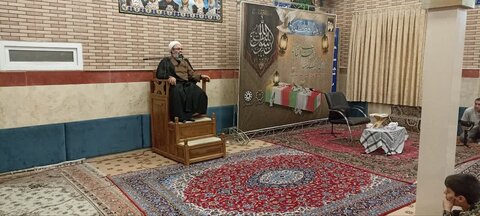 تصاویر/ مراسم عزاداری ایام فاطمیه در مدرسه علمیه امیرالمومنین(ع)تبریز