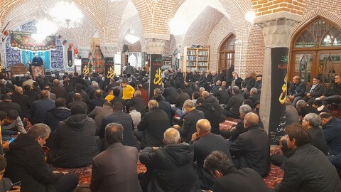 تصاویر/ مراسم شهادت حضرت فاطمه(س) در شهرستان اسکو