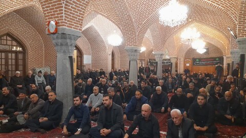 تصاویر/ مراسم شهادت حضرت فاطمه(س) در شهرستان اسکو