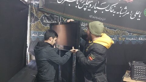 تصاویر/ موکب مسجد جامع و حوزه علمیه مهدوی و ایلچی(آصفیه)تهران
