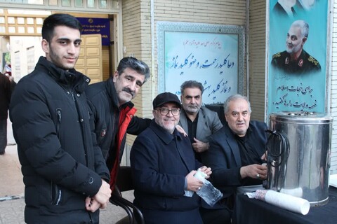 تصاویر/ ایستگاه صلواتی مسجد طوبی تبریز
