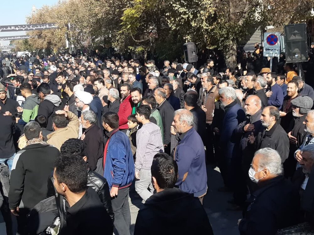 اجتماع بزرگ فاطمیون در کاشان برگزار شد+عکس