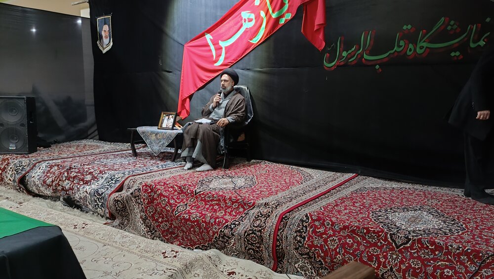 تصاویر/استقبال از شهید گمنام نمایشگاه قلب الرسول