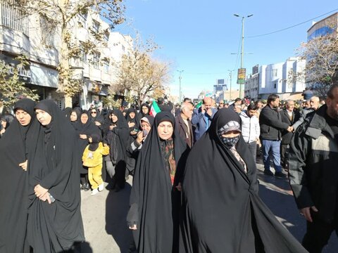 تصاویر / مراسم تشییع پیکر مطهر شهید مدافع وطن و امنیت در قزوین