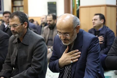 تصاویر/ محفل انس با شهید گمنام در استانداری اردبیل