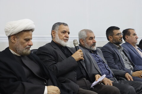 دیدار جمعی از دانشگاهيان و حوزویان با نماینده ولی فقیه در خوزستان