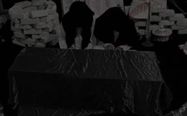 اجرای نمایش «یاس کبود» در روستای سرمست + عکس