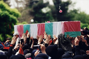 تشییع و تدفین ۹ شهید گمنام در استان اردبیل