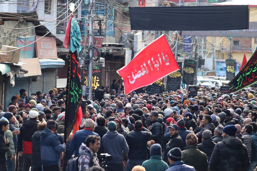 کرگل میں جمعیت العلماء اثناء عشریہ کے زیر اہتمام مجالس اور جلوس فاطمی کا انعقاد