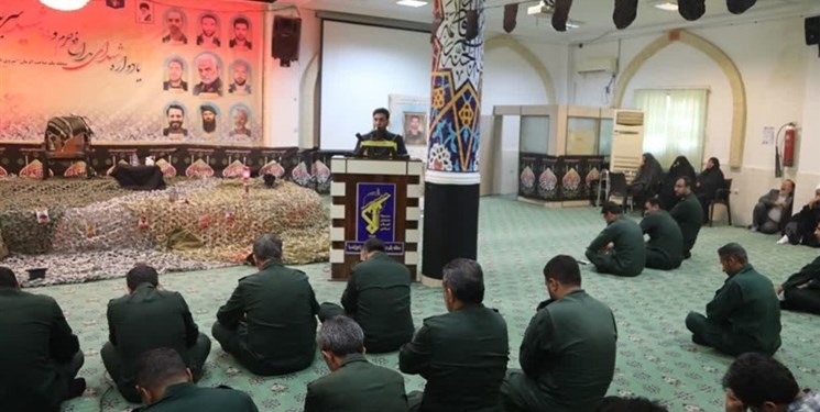 یادواره شهدای مدافع حرم و ۶۴ شهید سرباز منطقه یکم نیرو دریایی سپاه پاسداران برگزار شد