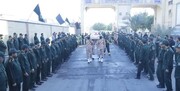 یادواره شهدای مدافع حرم و ۶۴ شهید سرباز منطقه یکم نیرو دریایی سپاه پاسداران برگزار شد