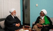 Rencontre du secrétaire général de l'Assemblée mondiale d'Ahl al-Bayt (AS) avec Cheikh Zakzaky