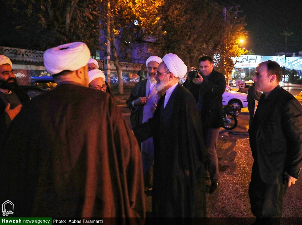 آیت الله اعرافی به مازندران سفر کرد + عکس