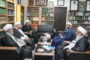 تصاویر/ دیدار معاون پژوهش حوزه‌های علمیه با نماینده ولی فقیه در بوشهر