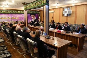 تصاویر/  جلسه شورای فرهنگ عمومی شهرستان ماکو