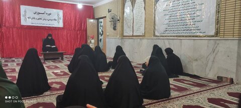 برگزاری کارگاه مقاله نویسی در مدرسه علمیه خواهران عسلویه
