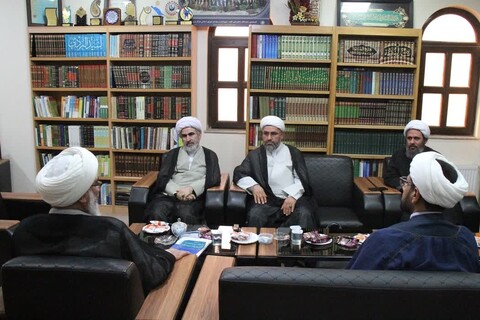 دیدار معاون پژوهش حوزه‌های علمیه با نماینده ولی رفقیه در بوشهر