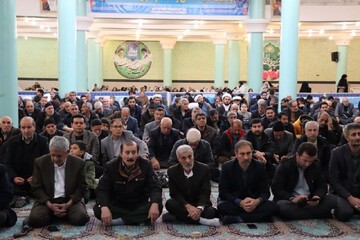 تصاویر/ اقامه نماز جمعه شهرستان تکاب