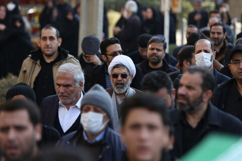 تشییع جانباز شهید مسعود فروتن در اصفهان‎