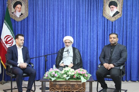 دیدار رئیس فدراسیون جودو با نماینده ولی فقیه در بوشهر