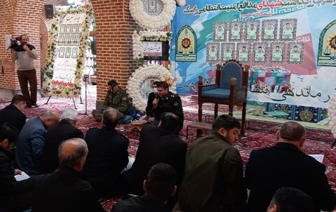 تصاویر/یاد واره شهدای امنیت در اردبیل برگزار شد