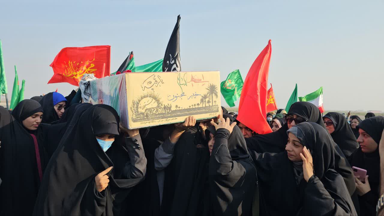 حضور شهید گمنام در هرمزگان