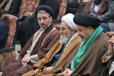 تصاویر/ همایش تبیینی نقش امامین انقلاب در مواجهه با فتنه ها در ماکو