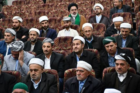 تصاویر/ همایش تبیینی نقش امامین انقلاب در مواجهه با فتنه ها در ماکو