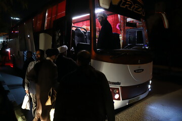 تصاویر/ اعزام دومین دوره کاروان راهیان پیشرفت طلاب استان قم