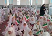 تصاویر/ جشن تکلیف ۶۰۰ دختر دبستانی دیواندره ای