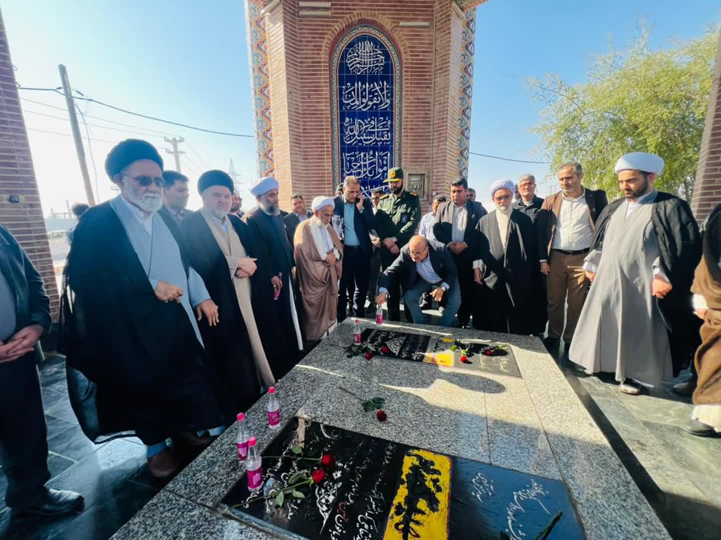 سفر نماینده آیت الله العظمی سیستانی به هرمزگان + عکس