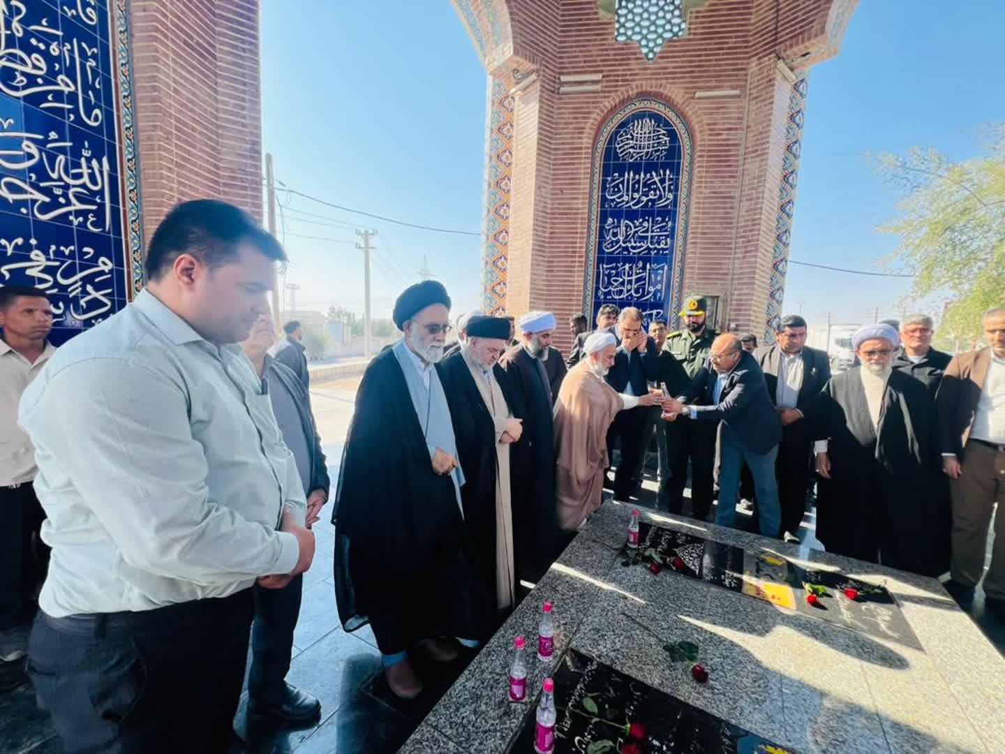 سفر نماینده آیت الله العظمی سیستانی به هرمزگان + عکس