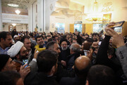 تصاویر/ رئیس‌جمهور به زیارت حضرت معصومه(س) مشرف شد