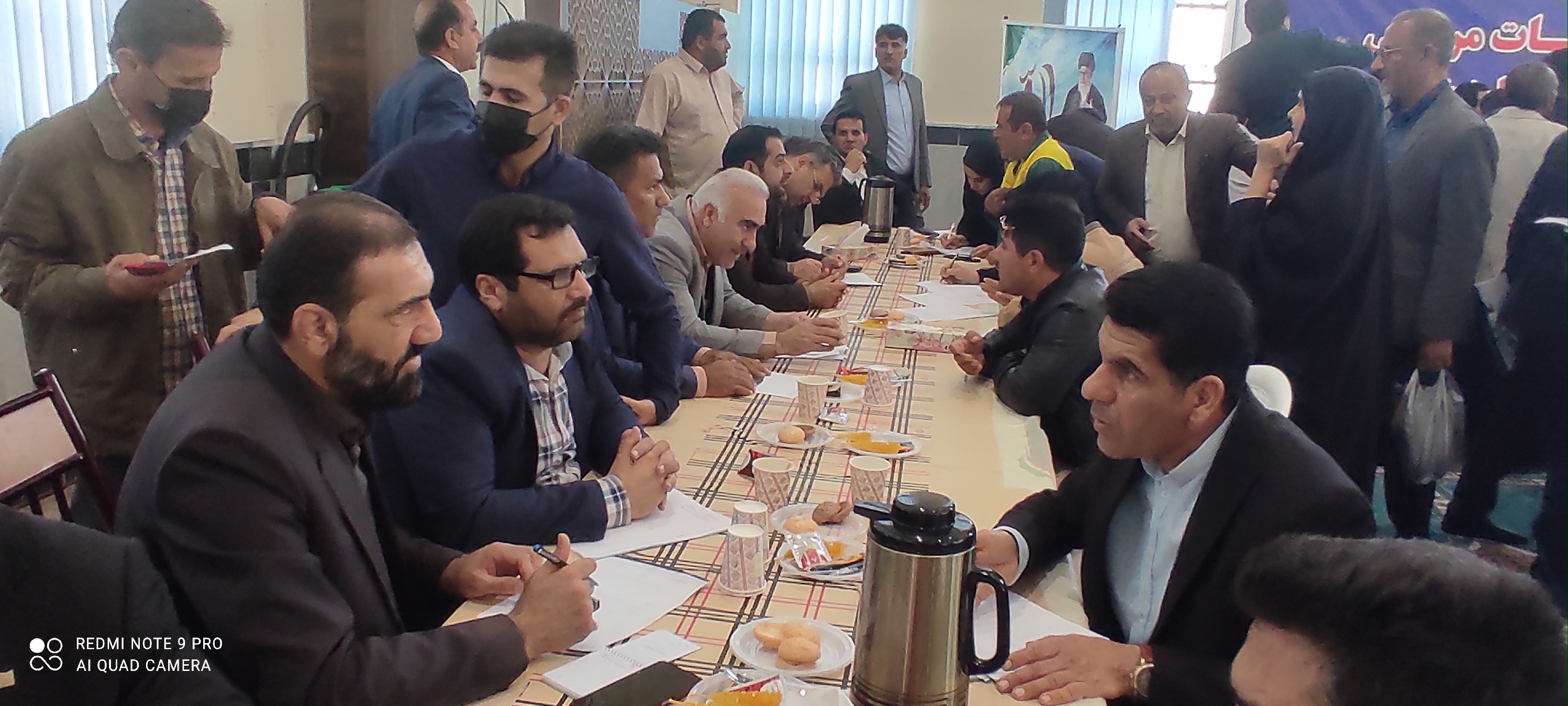 تصاویر| برپایی میز خدمت ۲۰ دستگاه اجرایی کهگیلویه و بویراحمد در مصلای شهر باشت