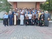 بازدید جمعی از طلاب و روحانیون استان قم از پالایشگاه نفت بندرعباس