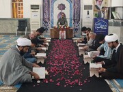 تصاویر/ محفل انس با قرآن طلاب مدرسه پارسیان